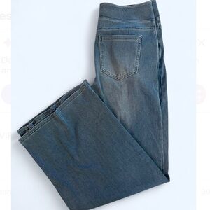 Viral HALARA Flex™ High Waisted Pockets Baggy Wide Leg Washed Casual Jeans